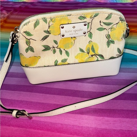 kate spade Handbags - Kate Spade Yellow Lemon Crossbody Bag